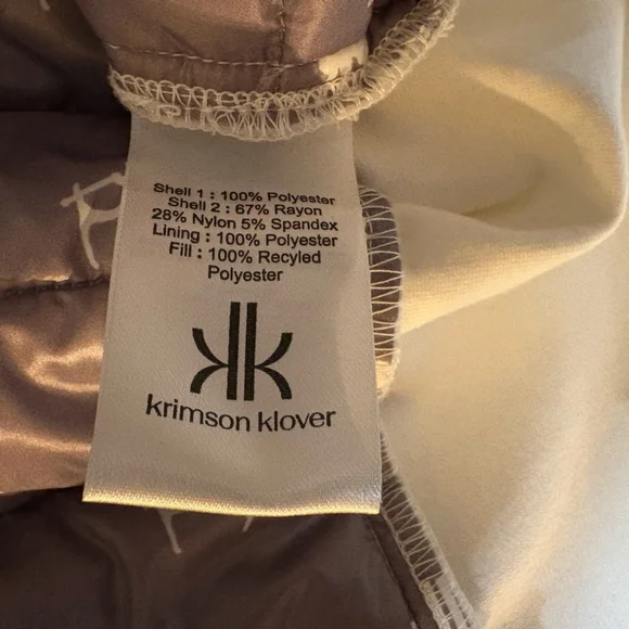 Krimson Klover NWT Edge Down Winter Womens Skirt in Snow White Sz S - Picture 6 of 9